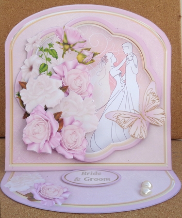 Wedding Dance Easel Card Mini Kit by Linda Short