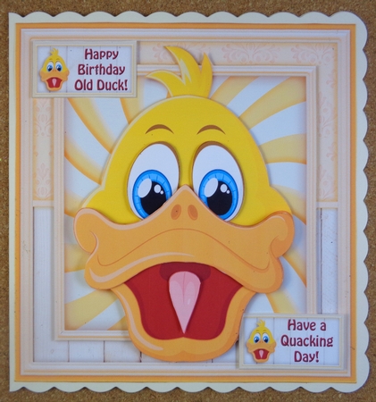 Another Birthday DUCK its a Big One by Linda Short