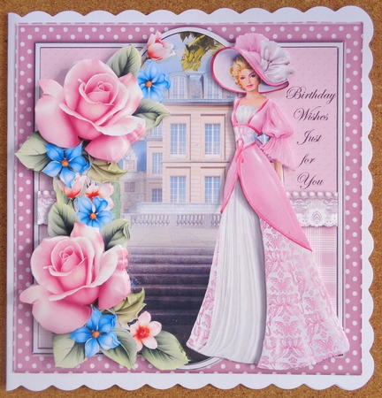 Elegant Lady Out & About Pink by Linda Short