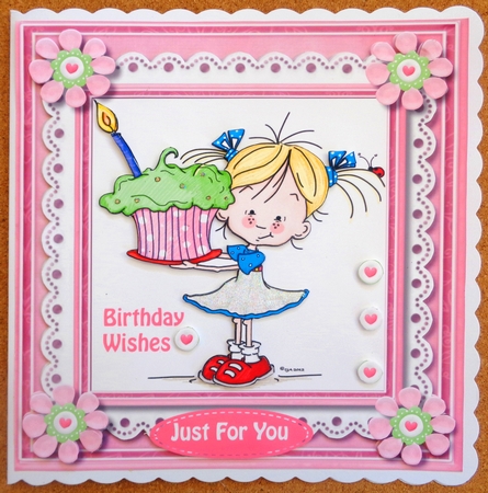 Avery Celebrates with Cake  by Linda Short