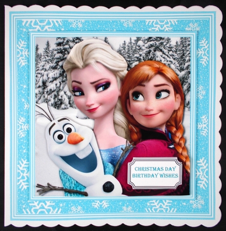 Snowflake Princess - 10 Glitter Sparkle Snowflake 8x8  Papers by Linda Short