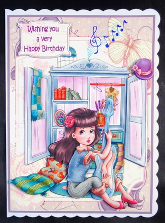 Chillaxin in my room by Linda Short