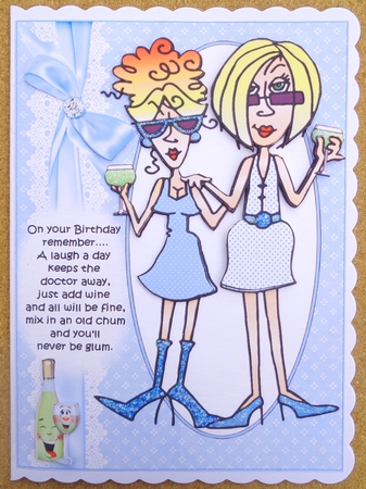 Rita and J.J. old chums  by Linda Short