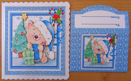 7x7 Christmas for the little ones boy mini kit by Linda Short