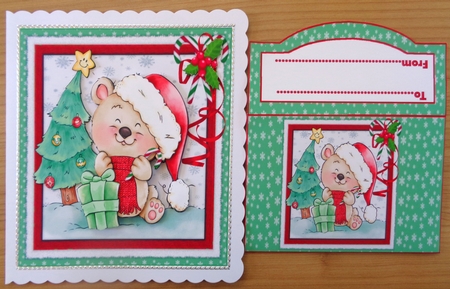 7x7 Christmas for the little ones  mini kit by Linda Short