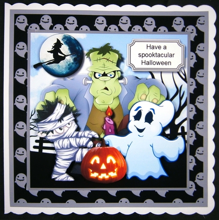 Creepy Halloween Paper Set: Pumpkins, Ghosts, Bats and More by Linda Short