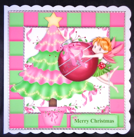 Decorating the Tree Fairy Topper with Decoupage by Linda Short