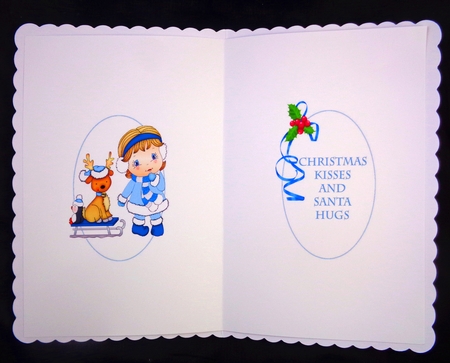 Your so cute Christmas daughter/granddaughter insert by Linda Short