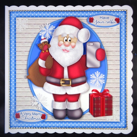 Santa Selfie Mini Kit by Linda Short