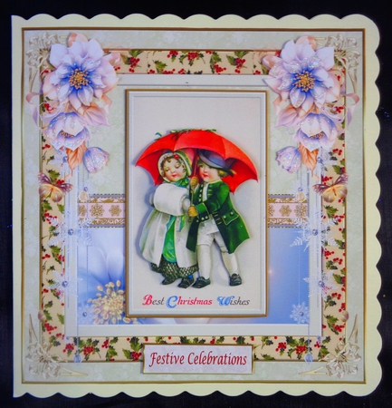 Best Christmas Wishes Vintage Topper by Linda Short