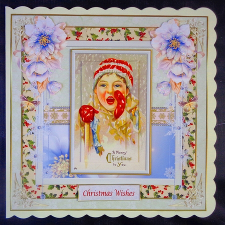 Its Snowing Outside Christmas Topper by Linda Short