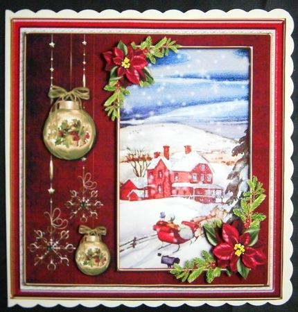 Christmas Vintage Scene 4 Kit by Linda Short