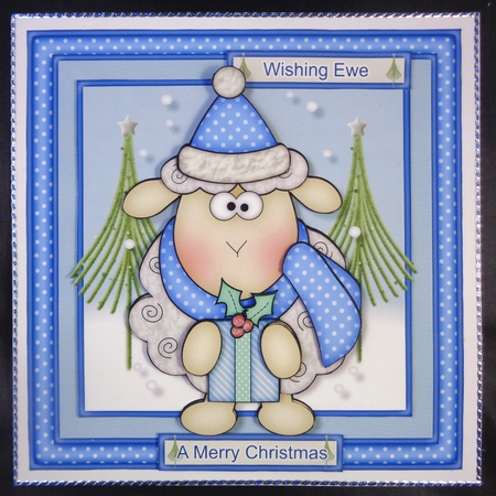 A Merry Christmas to Ewe Mini Kit by Linda Short