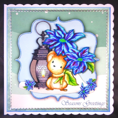Christmas Flowers For You Mini Kit by Linda Short