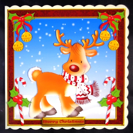 Comical Reindeer 3 by Linda Short
