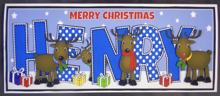Rudolf & friends HENRY large dl by Linda Short