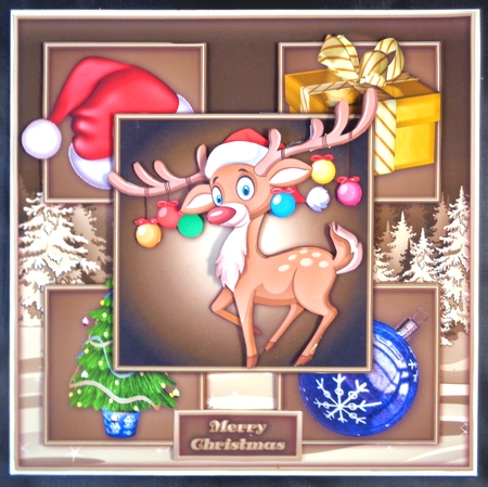 Rudolph 3 Page Mini Kit by Linda Short