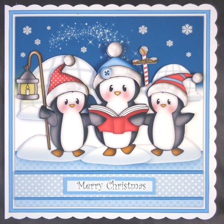 CHRISTMAS PENGUINS BUMPER KIT by Linda Short