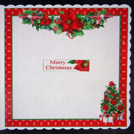 8x8 Fireside Christmas mini kit by Linda Short