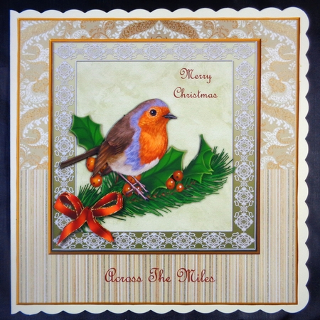 Insert Chique classic background topper by Linda Short