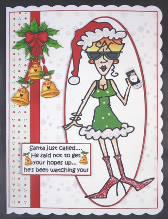 Rita Santa just called quick card by Linda Short