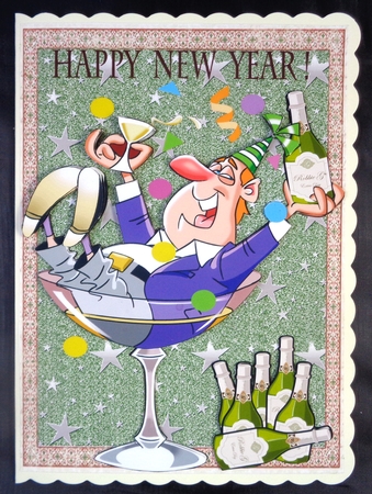 Happy New Year 2 by Linda Short