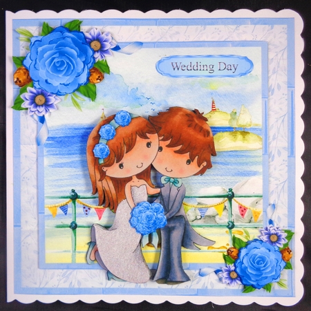Beach Wedding Mini Kit & Decoupage by Linda Short
