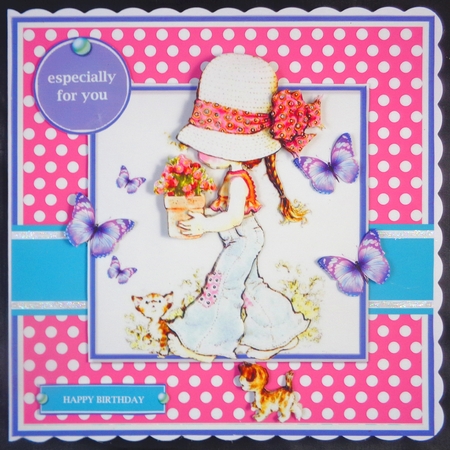Little Bonnet Girls 3 by Linda Short