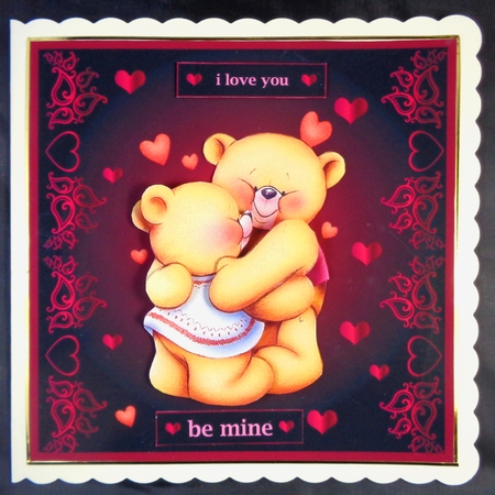 Valentine I Love You 4 by Linda Short