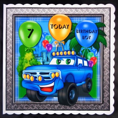 Blue Trucker by Linda Short