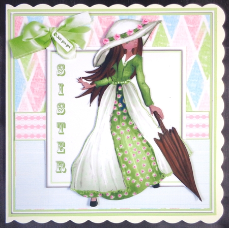 green dress mini kit by Linda Short