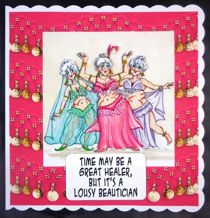 The Wrinklies Decoupage - Jiggle Belles by Linda Short
