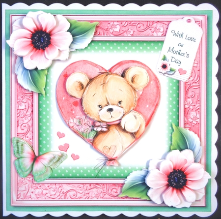Teddy Bear Balloon by Linda Short