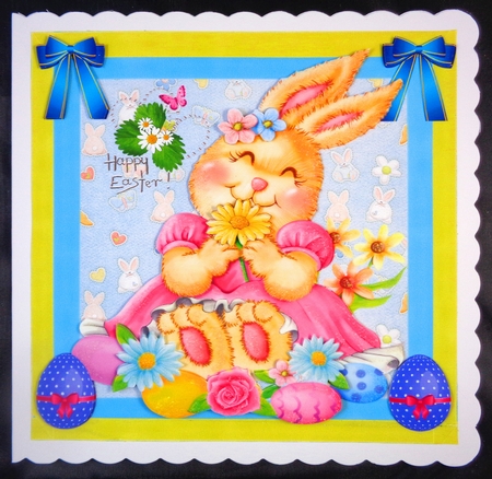 Easter Bunnie Card by Linda Short