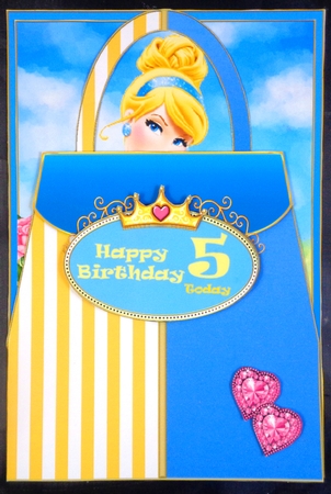Princess Handbag  Card Kit 1 by Linda Short