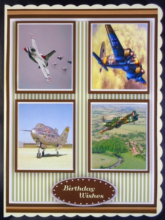 Cards for the Men , Fighter Planes   by Linda Short