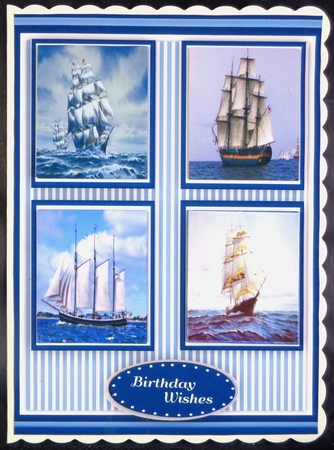 Cards for the Men , Ships by Linda Short