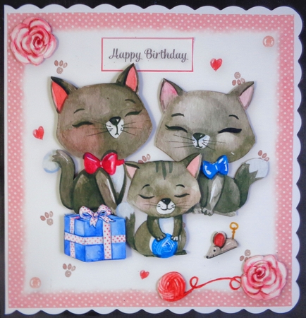 Cat Family by Linda Short
