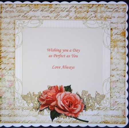 A Special Wish For Mothers Day 8x8 Insert, With Gift Tag by Linda Short
