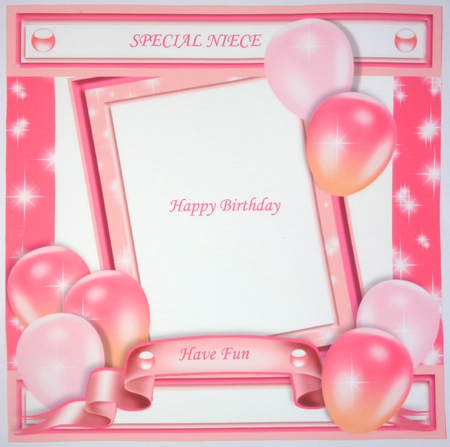 Toddler Birthdays - Frame It Insert by Linda Short
