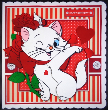 Pretty White Kitten by Linda Short