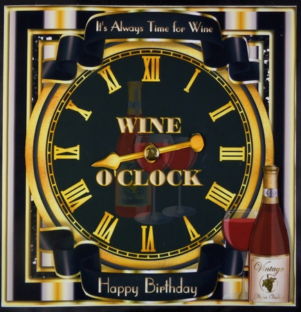 Its Always Time for WINE ... Wine OClock by Linda Short