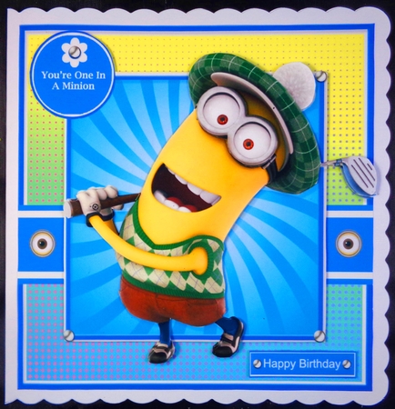 Youre One In A Minion Bumper Kit 2 by Linda Short
