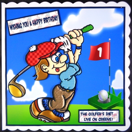 Stay on the Golf course by Linda Short