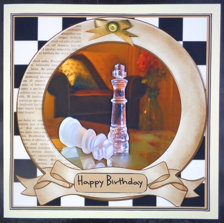 CHESS BOARD  by Linda Short