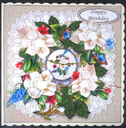 8x8 time to send wishes retirement/birthday mini kit by Linda Short