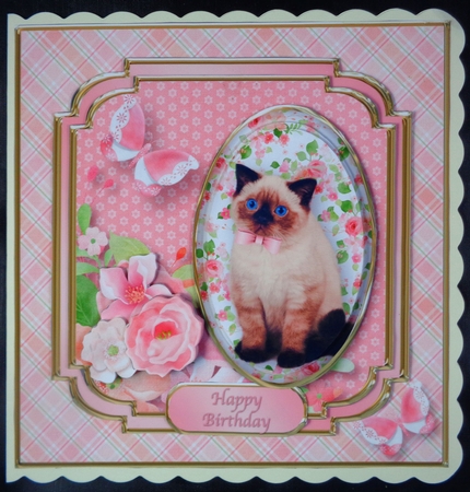 Little Kitty - Layered Card Mini Kit by Linda Short