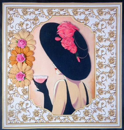  Pink Roses by Linda Short