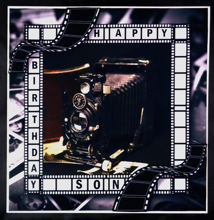 The Vintage Camera 8x8 by Linda Short