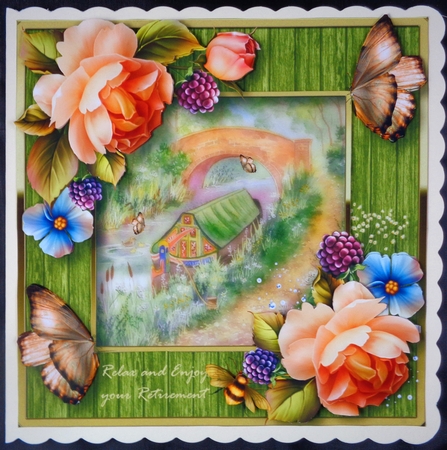 Butterflies At The River Boat by Linda Short
